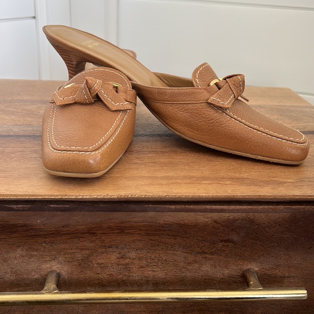 Stuart Weitzman mules in excellent condition - Picture 3 of 17